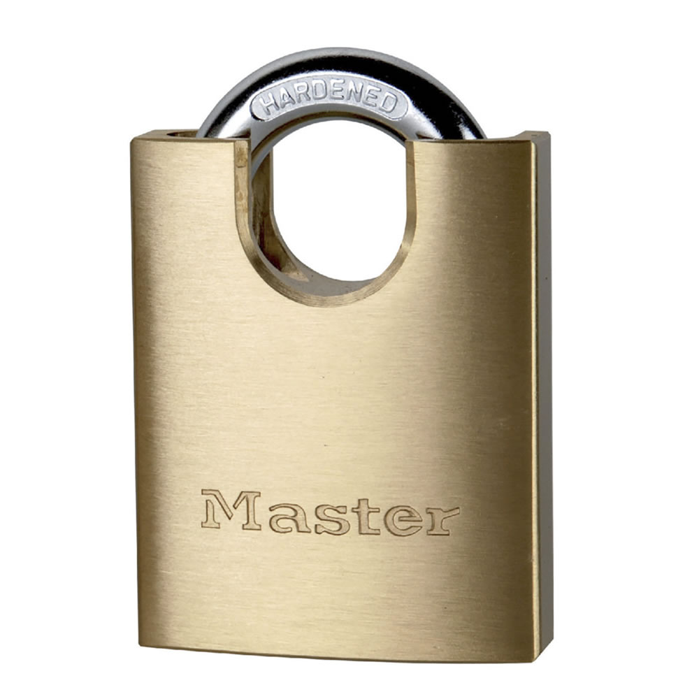 Master Lock 50mm Solid Brass Padlock Image
