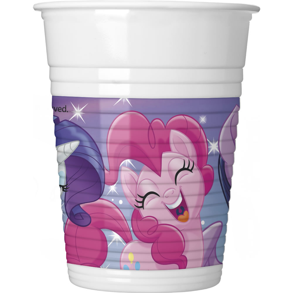 My Little Pony and Friends Plastic Cups 8 Pack Image