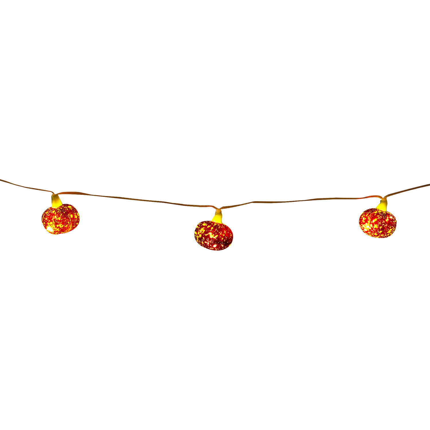 Autumnal Pumpkin String Light - Orange Image 3