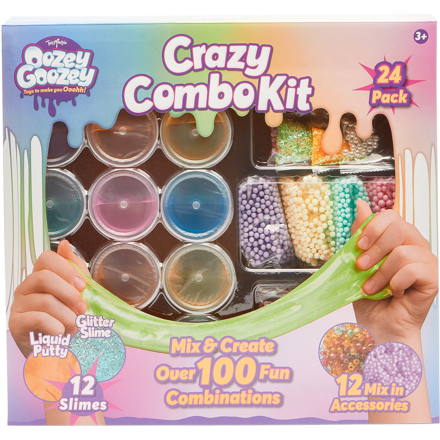 Oozey Goozey Crazy Combo Slime Set Image