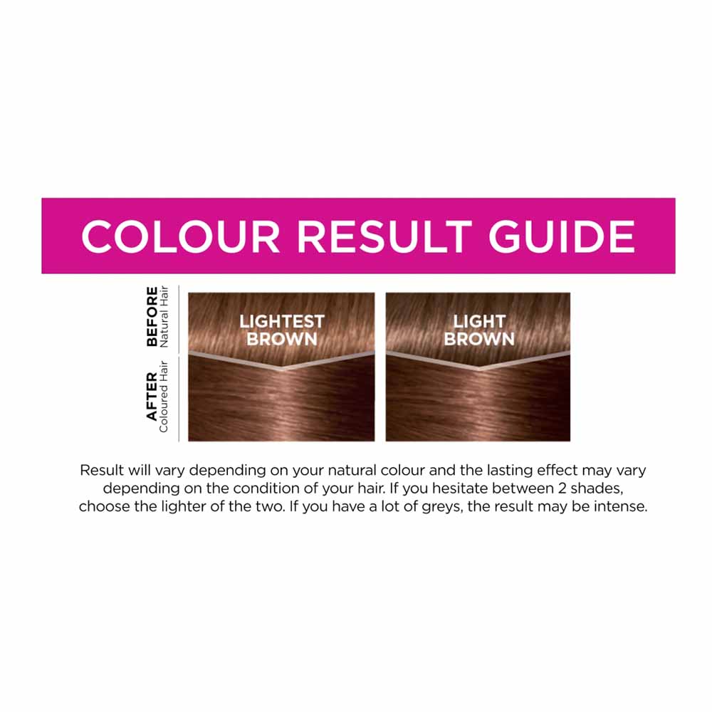 L'Oreal Paris Casting Creme Gloss 600 Light Brown Semi-Permanent Hair Dye |  Wilko