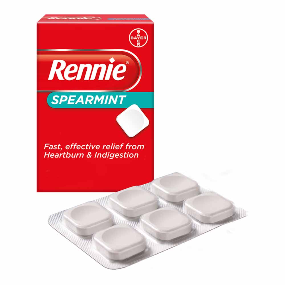 Rennie Spearmint Tablets 24 pack Image 3