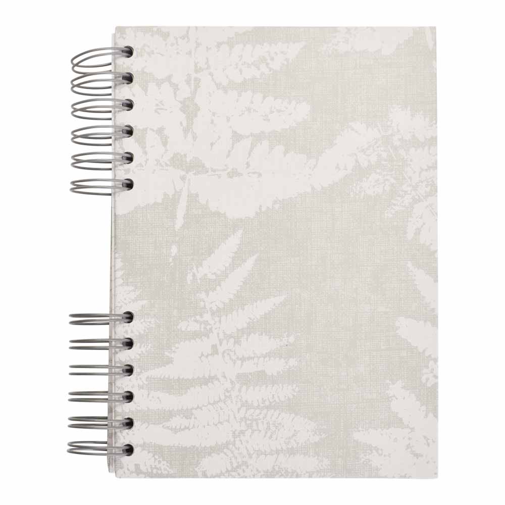 Wilko Chunky A5 Tranquil Wiro Notebook Image 1