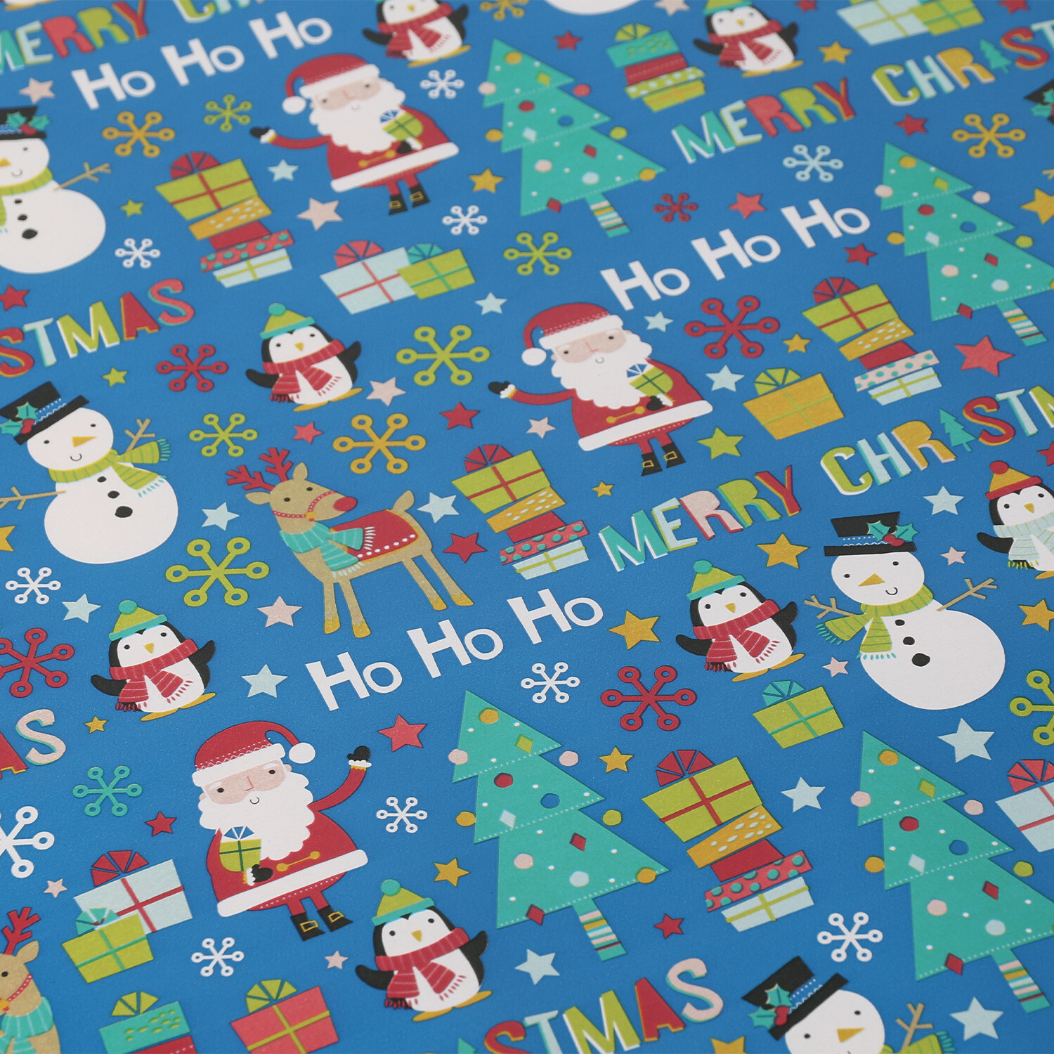 8m Extra Wide Christmas Wrapping Paper Image 2