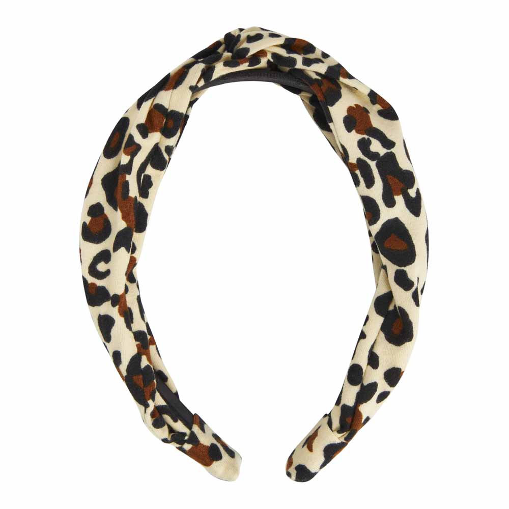 Wilko Leopard Headband Image 1