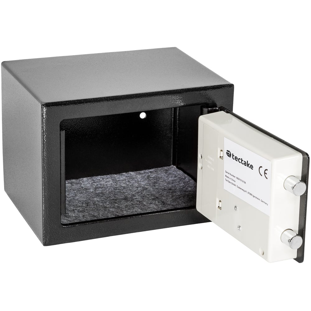 tectake Double Bolt Electronic Safe 17 x 23 x 17cm Image 3