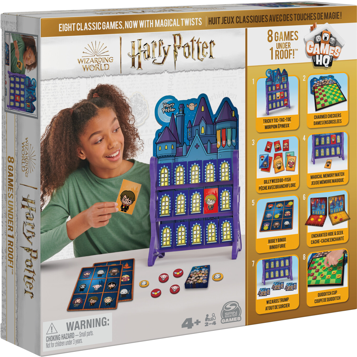 Games HQ Harry Potter 8 in 1 Wizarding World Game Image 1