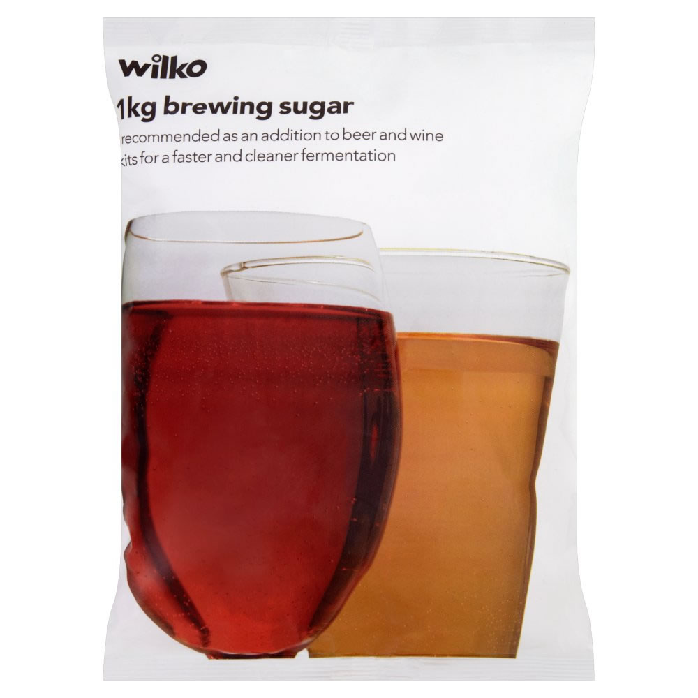 Wilko Brewing Sugar 1kg Image