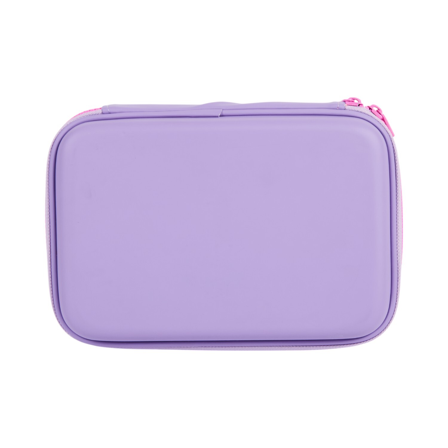 Purple Heart Calculator Pencil Case Purple Image 3