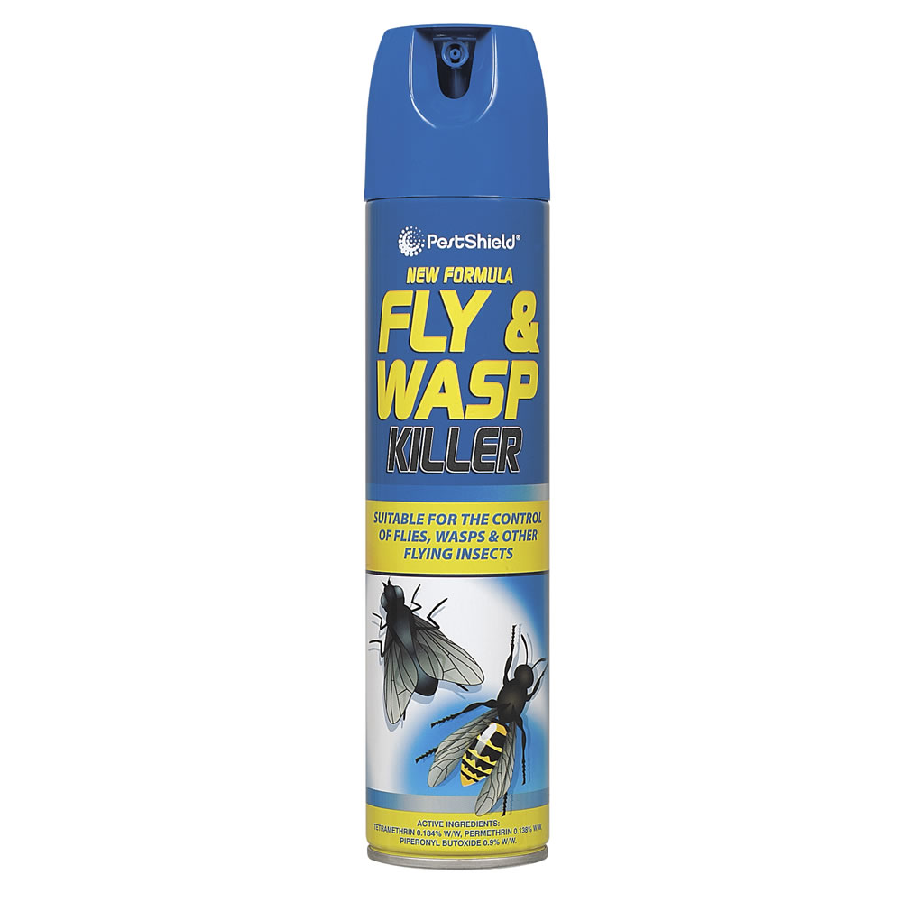 Pest Shield Fly and Wasp Killer Aerosol 300ml Image