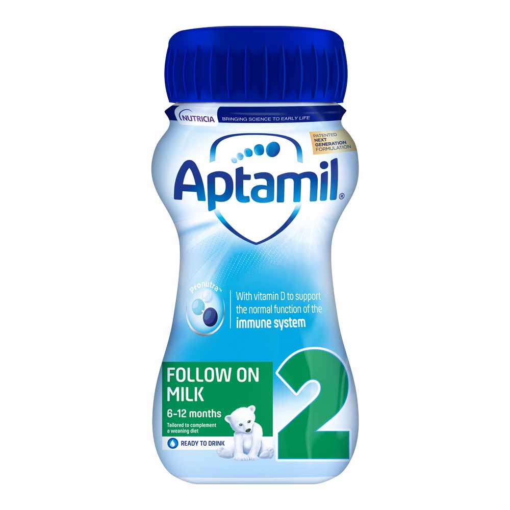 Aptamil Follow On Milk Stage 2 6-12 months 200ml Image 1