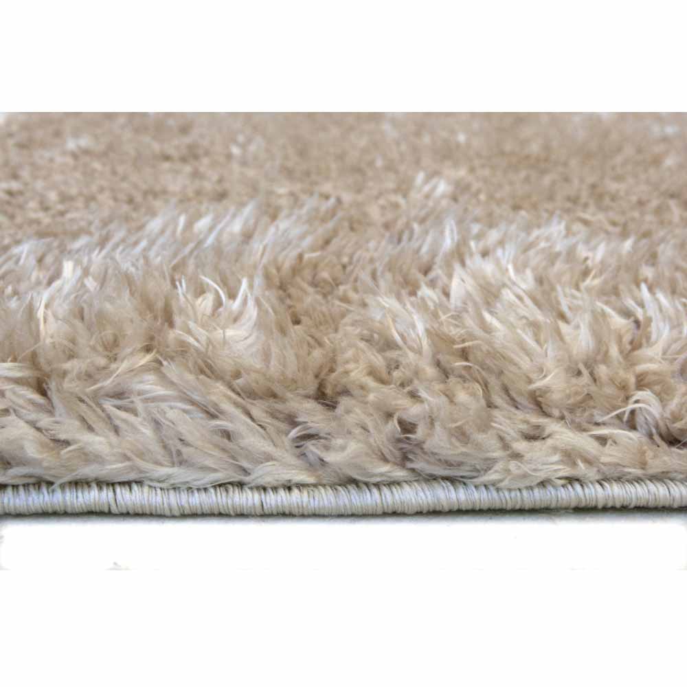 Supersoft Shaggy Rug Natural 120 x 170cm Image 3