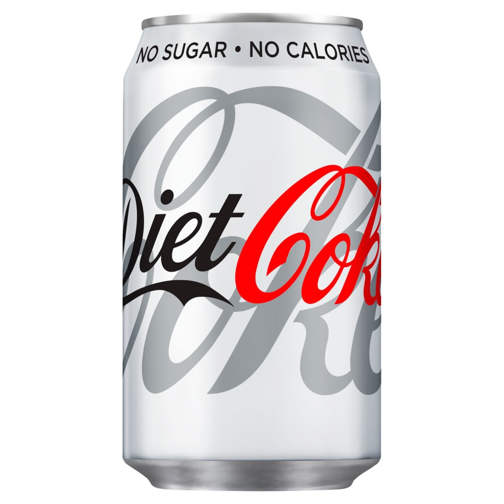 Coca Cola Diet Coke Can 330ml  - wilko