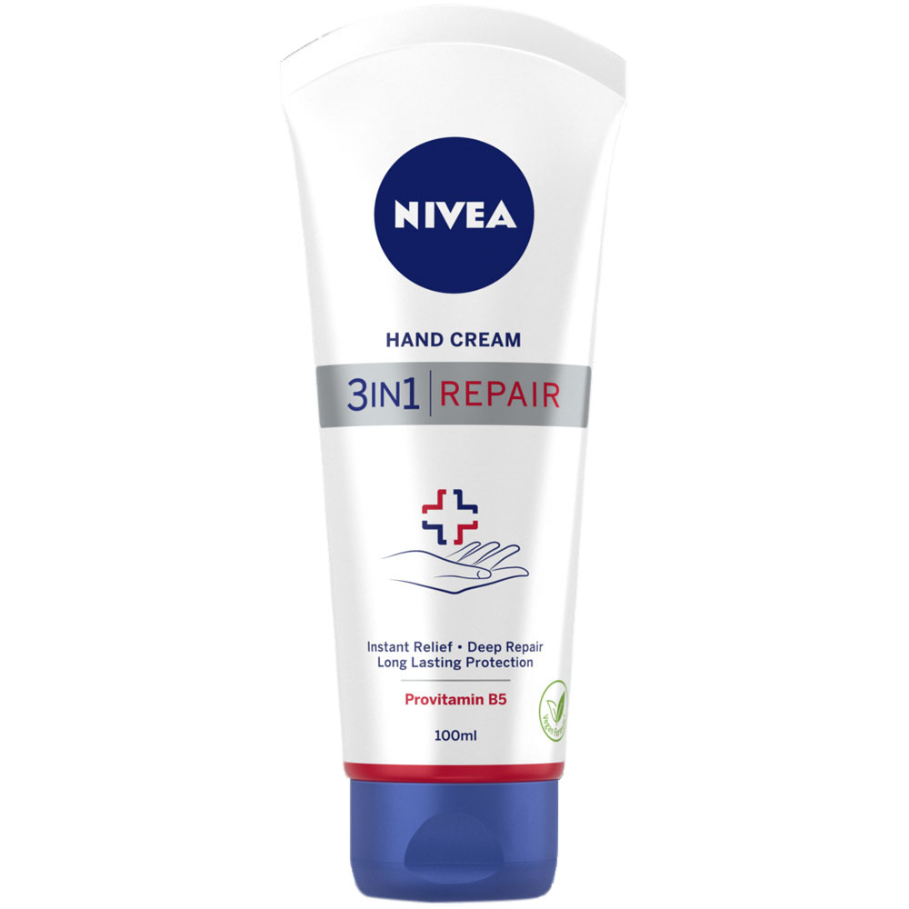 Nivea 3 in 1 Repair Care Hand Cream Image 1