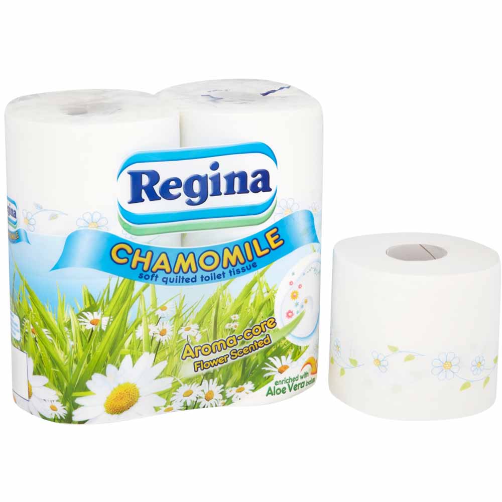 Regina Scented Toilet Tissue 4 Rolls 3 Ply Wilko