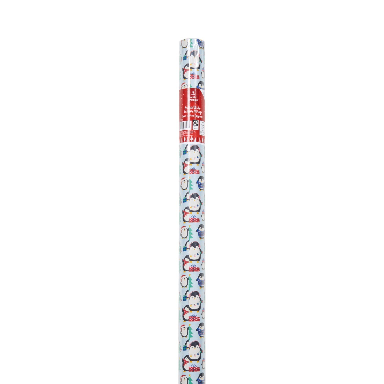Extra Wide Festive Gift Wrap Image 7
