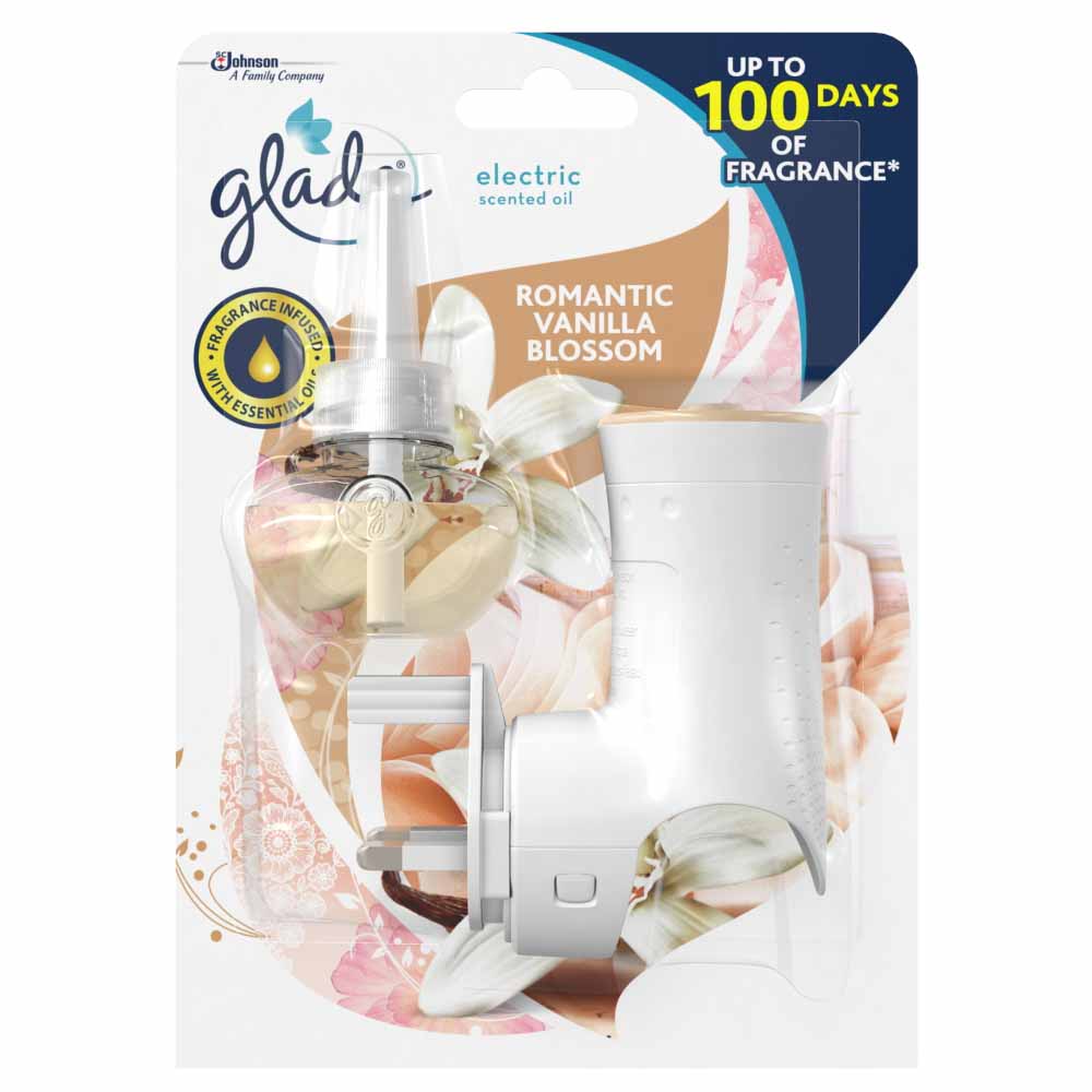 Glade Electric Scented Oil Vanilla Blossom Plugins Wilko