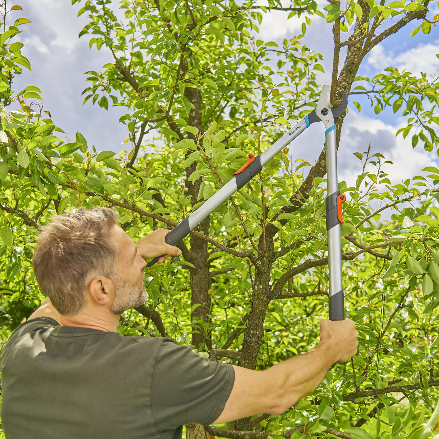 Gardena Telescopic Lopper - Silver Image 4