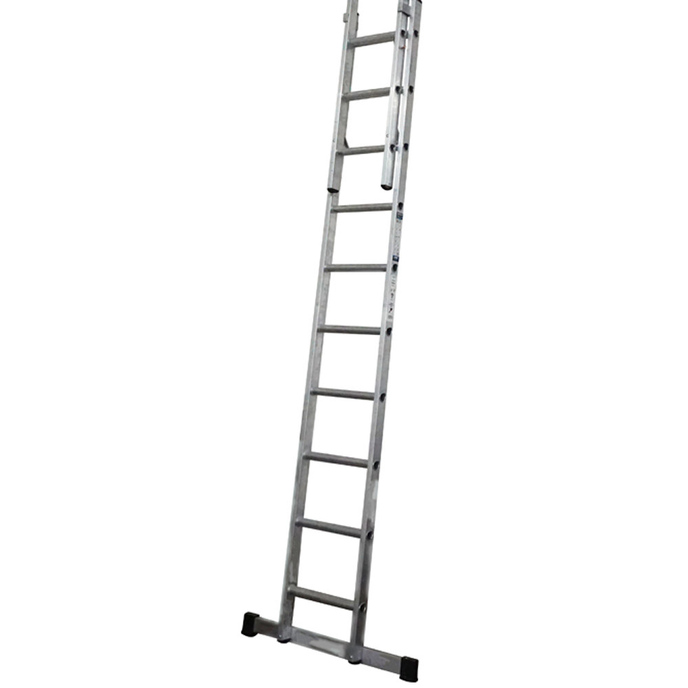 Lyte Ladders & Towers LytePro+ EN131-2 Professional Industrial 2 Section 10 Rung Extension Ladder Image 3