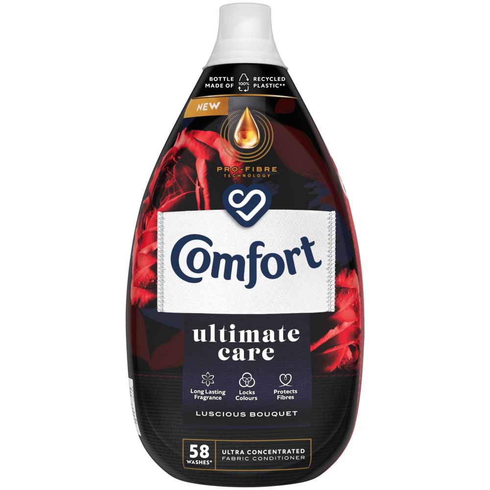 Comfort Luscious Bouquet Ultimate Care Fabric Conditioner 58 Washes 870ml Image 2