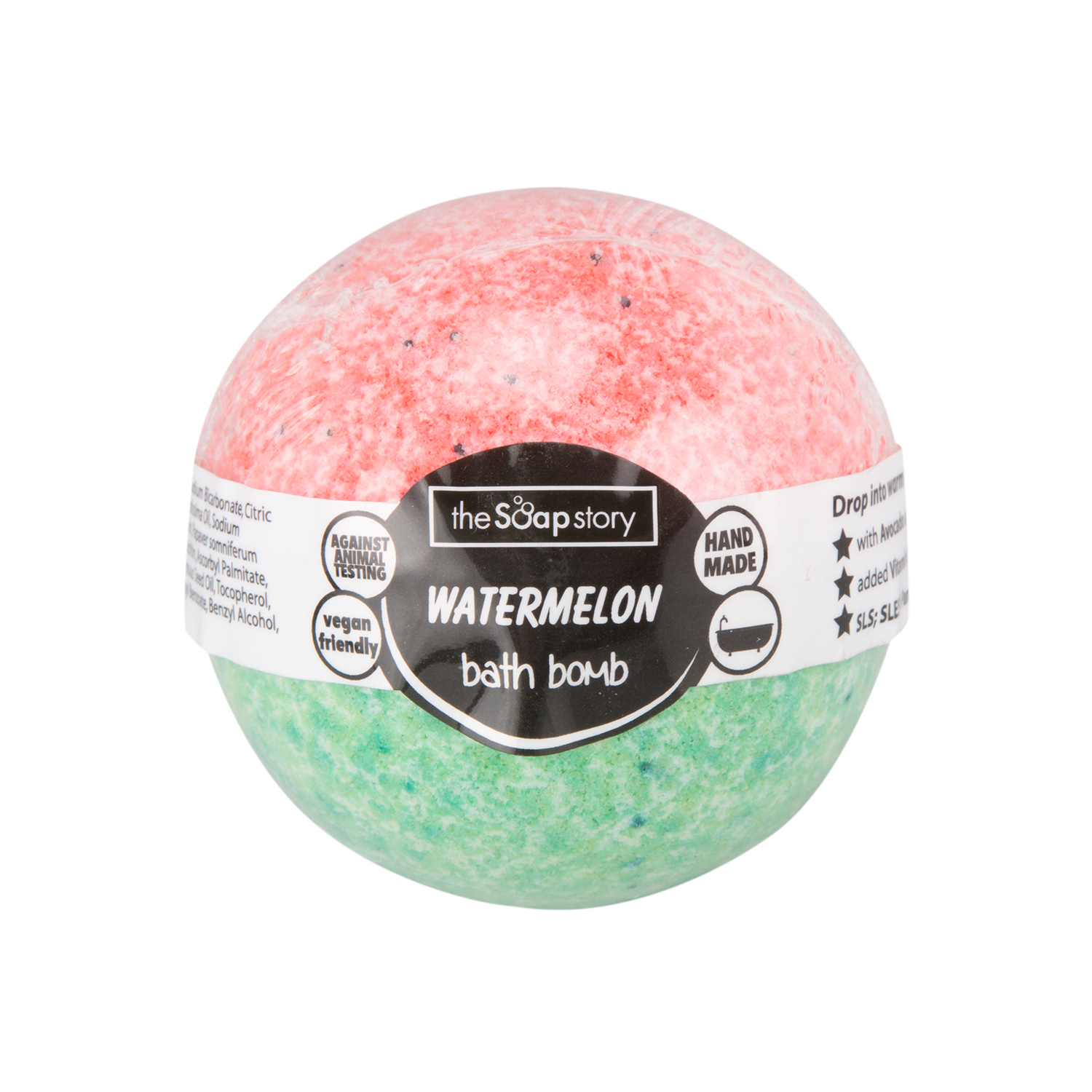 The Soap Story Bath Bomb - Watermelon Image