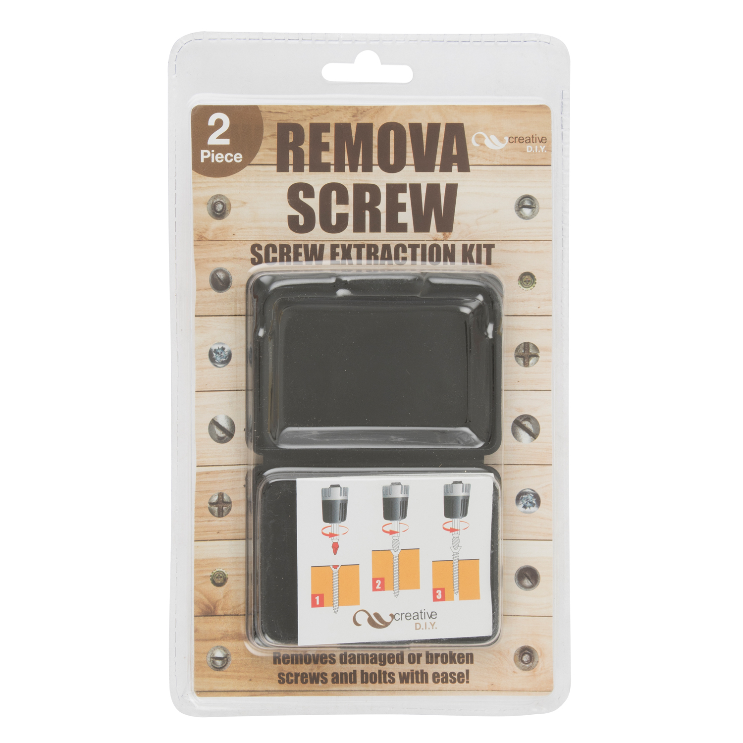 Creative Products 2 Piece Remova Screw Extraction Kit Image