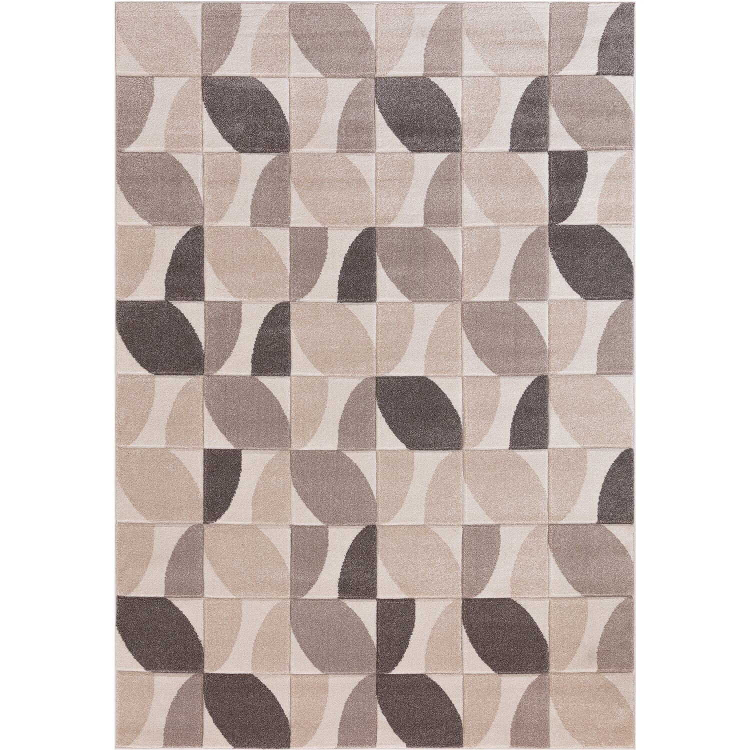 Vera Leaf Natural Rug Neutral Image 3