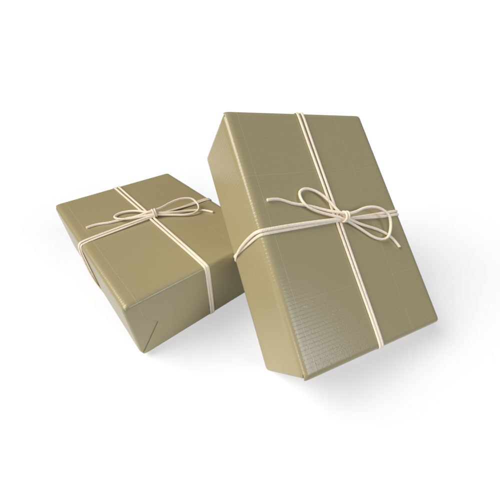 Wilko 4m Majestic Bloom Gold Wrapping Paper Wilko