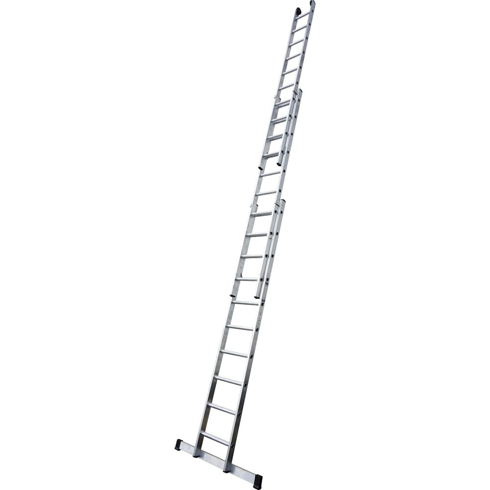 Lyte Ladders & Towers LytePro+ EN131-2 Professional Industrial 3 Section 10 Rung Extension Ladder Image 2