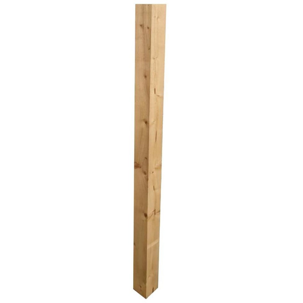 Snowdon Timber 4 x 4 inch Pressure Treated Garden Fence Post 2.4m x 100mm 10 Pack Image 3