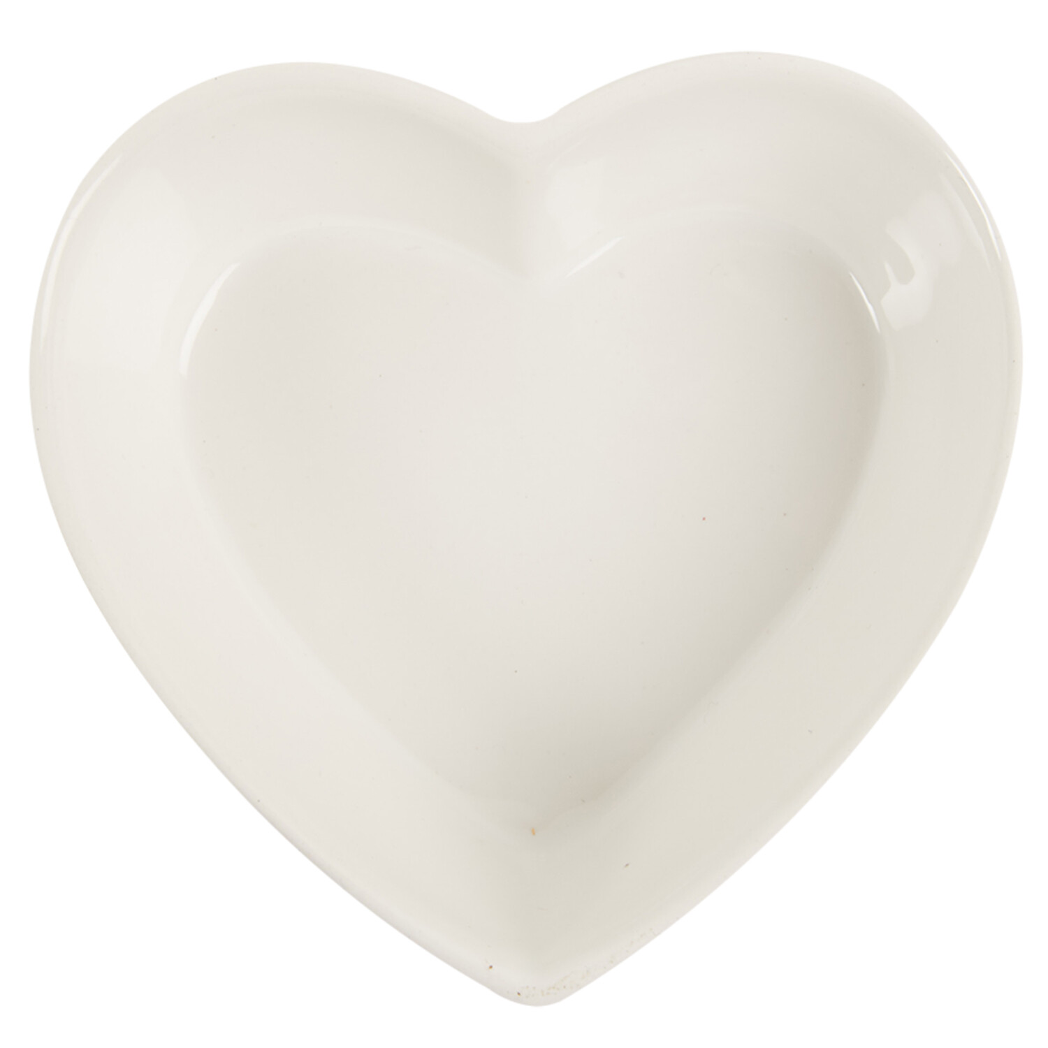 3 Heart Dipping Sauce with Bamboo Tray - Bamboo and White Image 3
