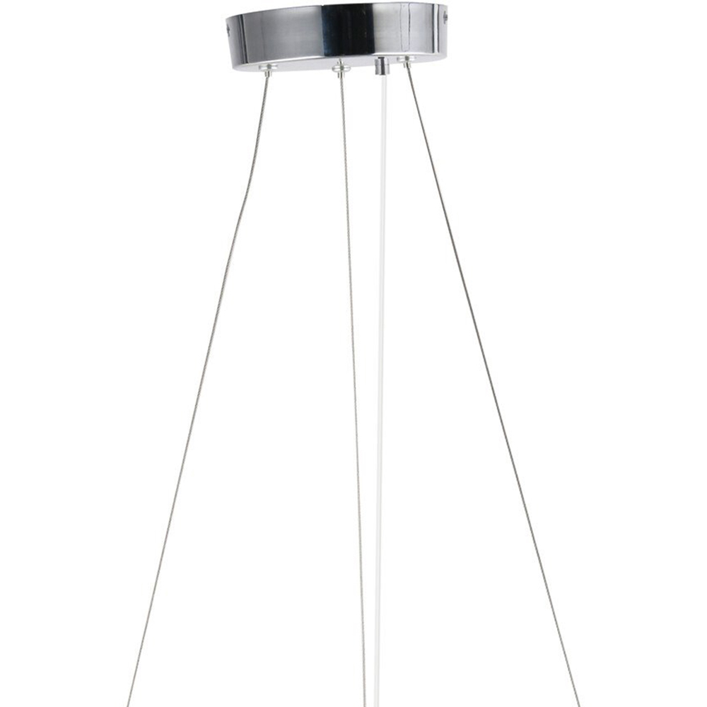 Alice LED Ceiling Fitting Silver Image 6