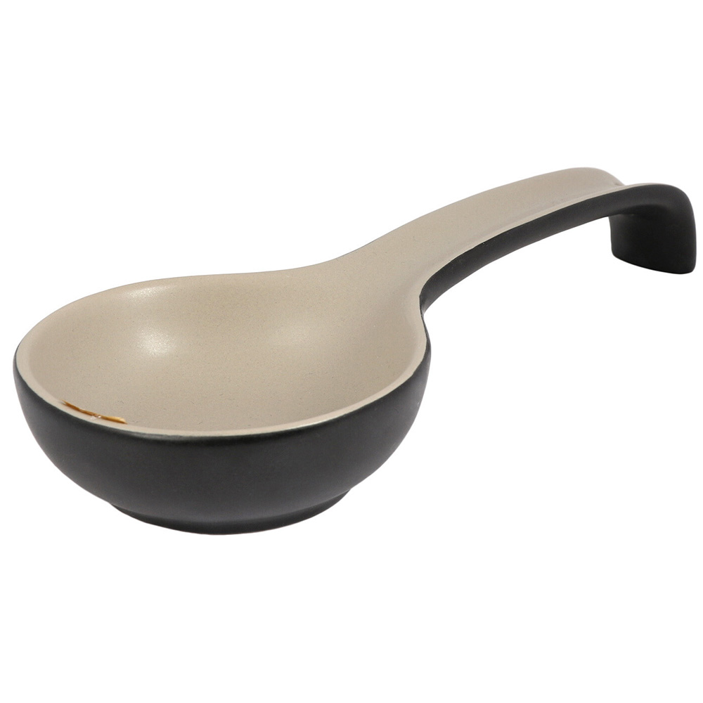 Malmo Natural Ceramic Spoon Rest Image 1