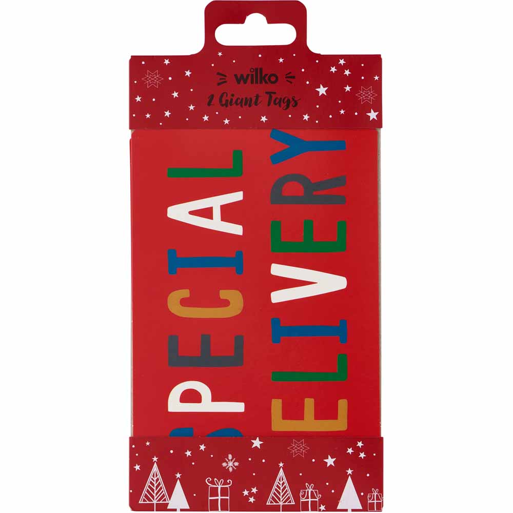 Wilko Merry Giant Special Delivery Tags 2 Pack Image 2