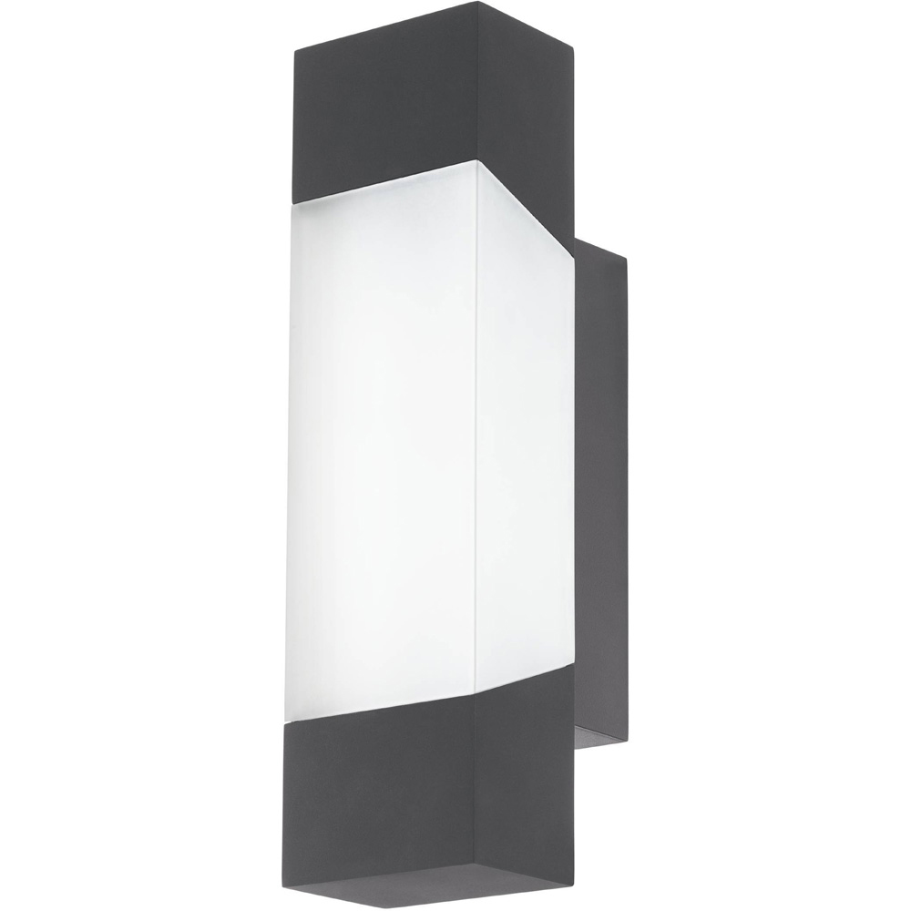 EGLO Gorzano LED Black Exterior Wall Light Image 1