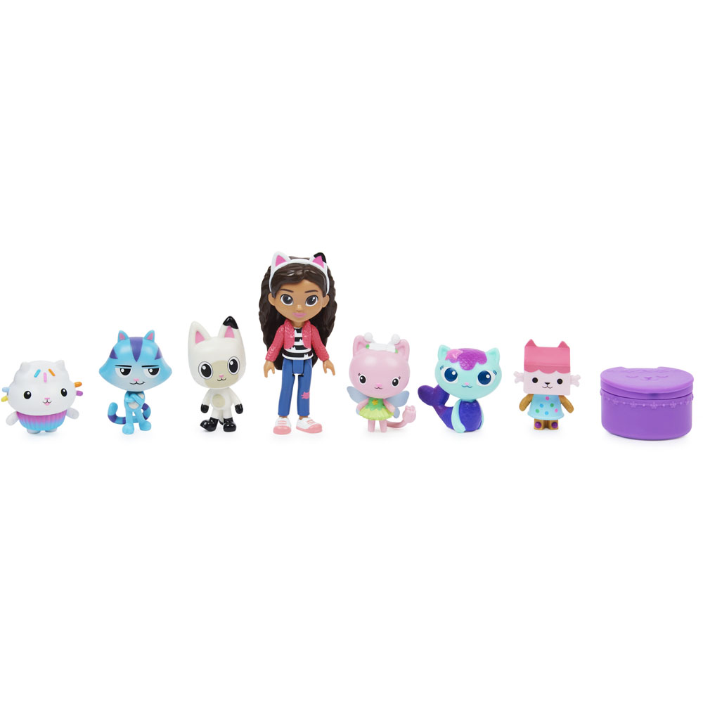 Gabby's Doll House Set of 7 Figures Gift Pack Image 1