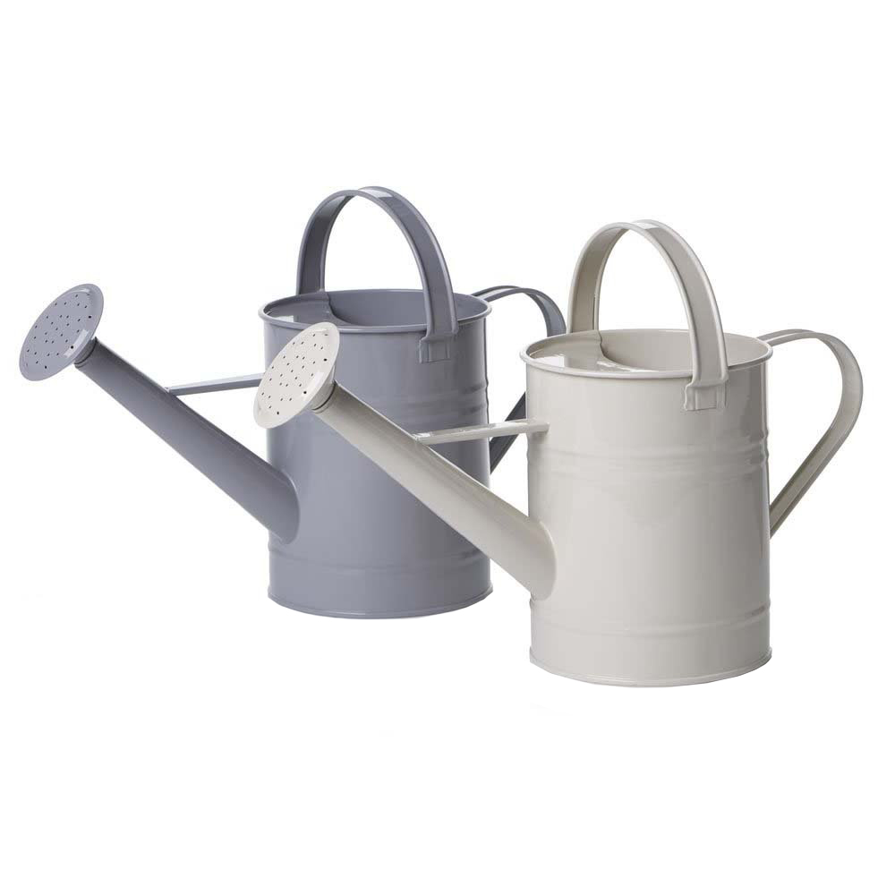 Single Wilko Metal Watering Can in Assorted styles Image 1