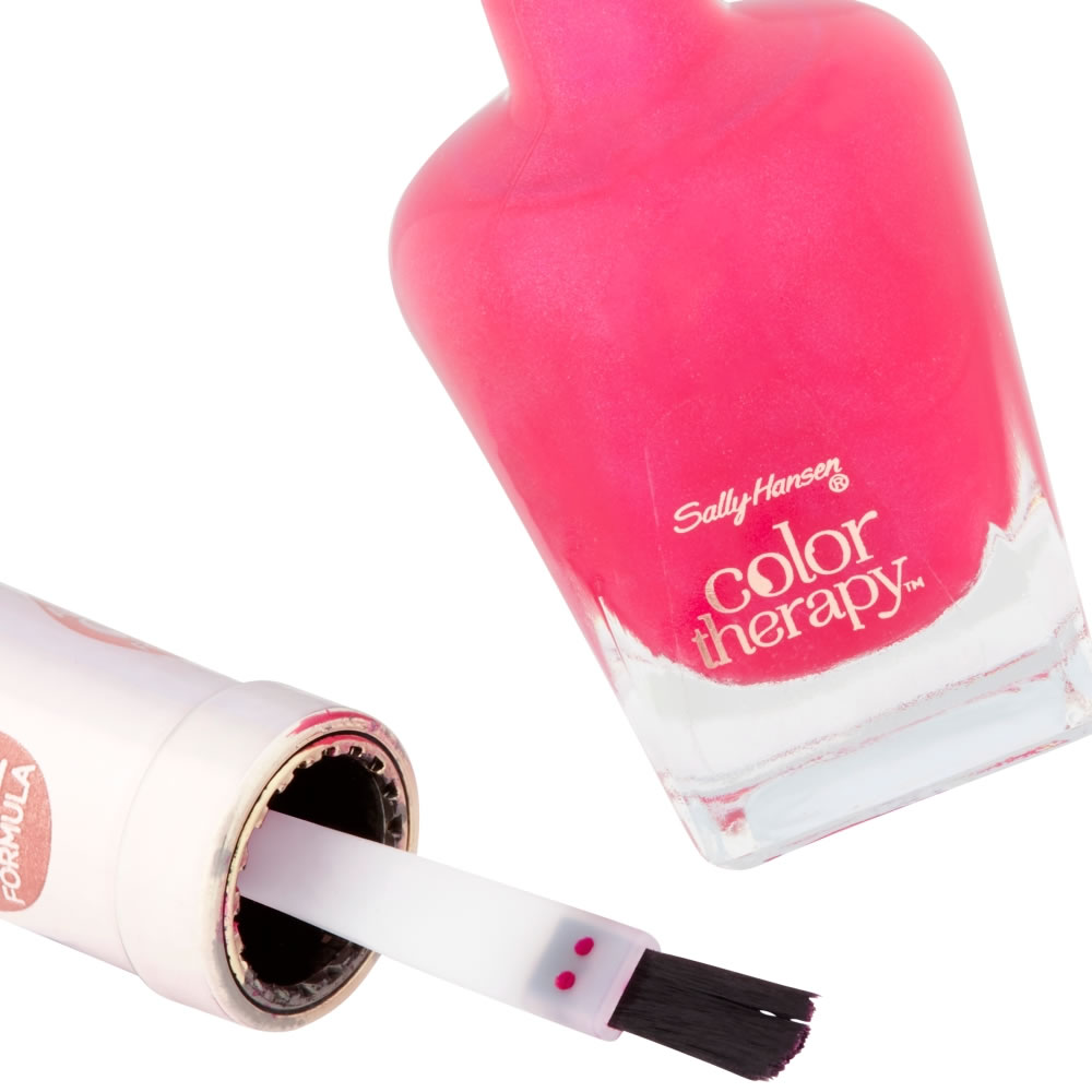 Sally Hansen Color Therapy Nail Polish Rosy Glow Image 3