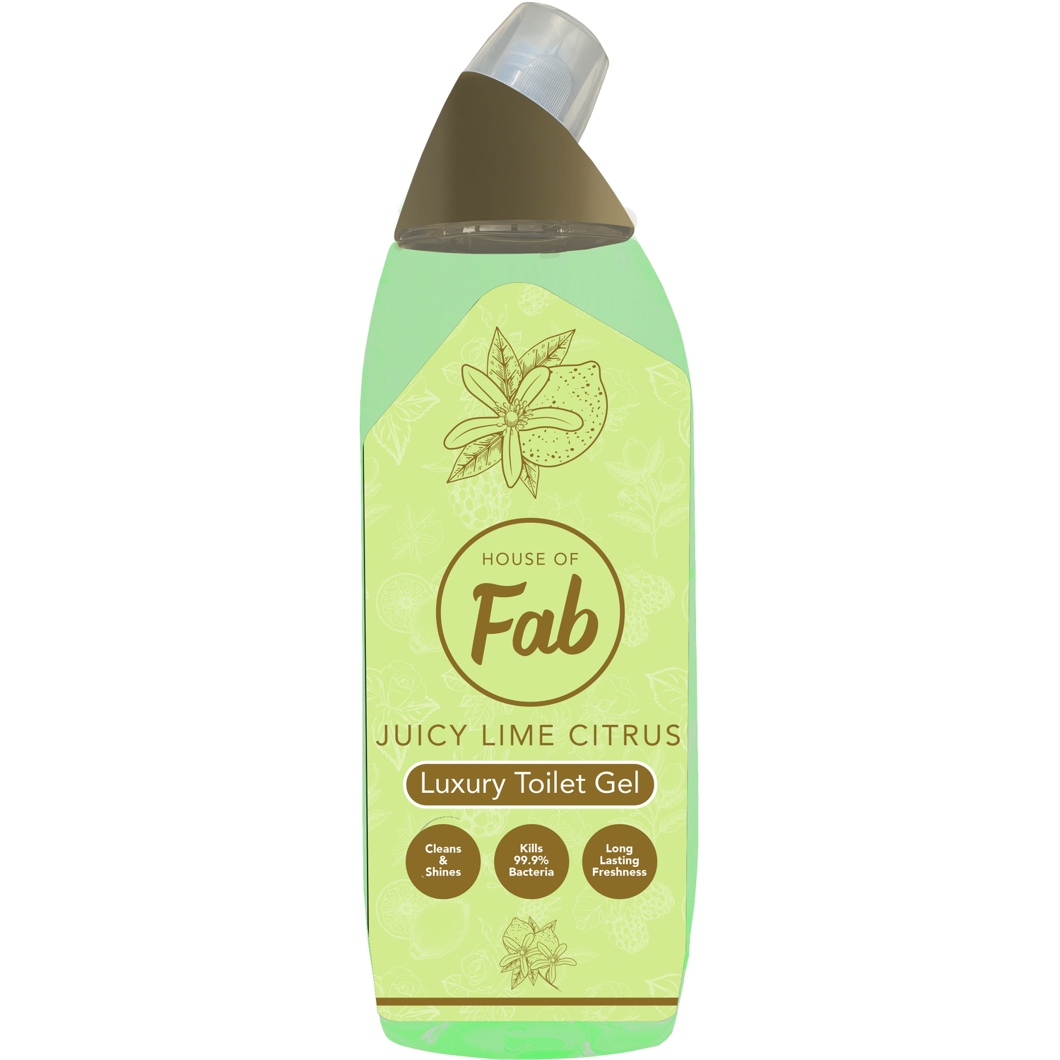House of Fab Toilet Gel  - Juicy Lime Citrus Image