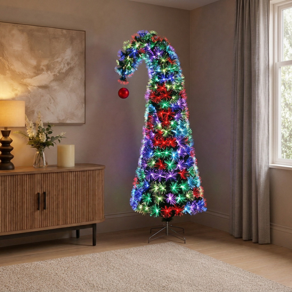 6ft Grumble Fibre Optic Christmas Tree Image 2