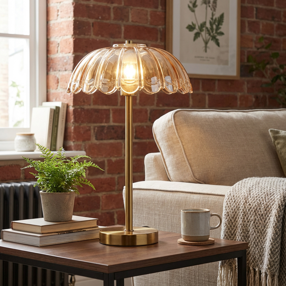 Posey Floral Table Lamp Image 3
