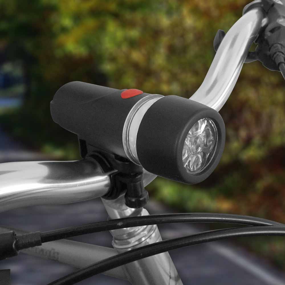 Wilko Front and Rear LED Bike Light Set Image 2