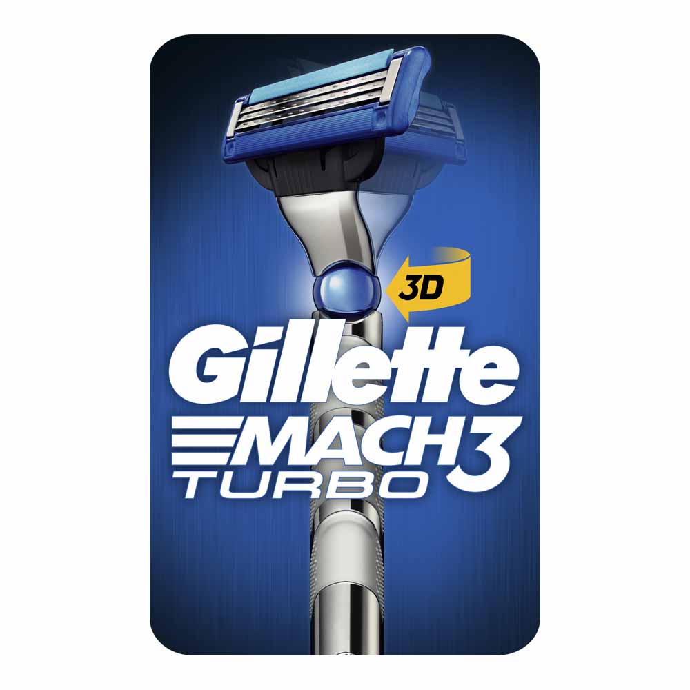 Gillette Mach 3 Turbo 3D Razor Image 1