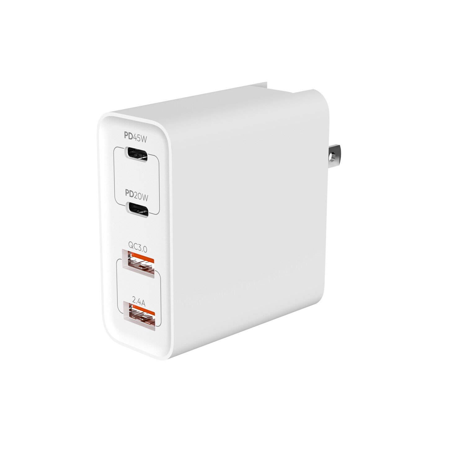 Universal Travel Plug Adapter - White Image 1