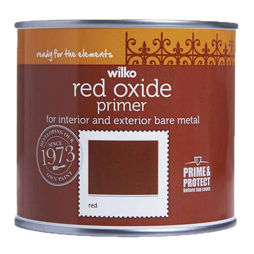 Wilko Bare Metal Red Oxide Primer 500ml Image 2
