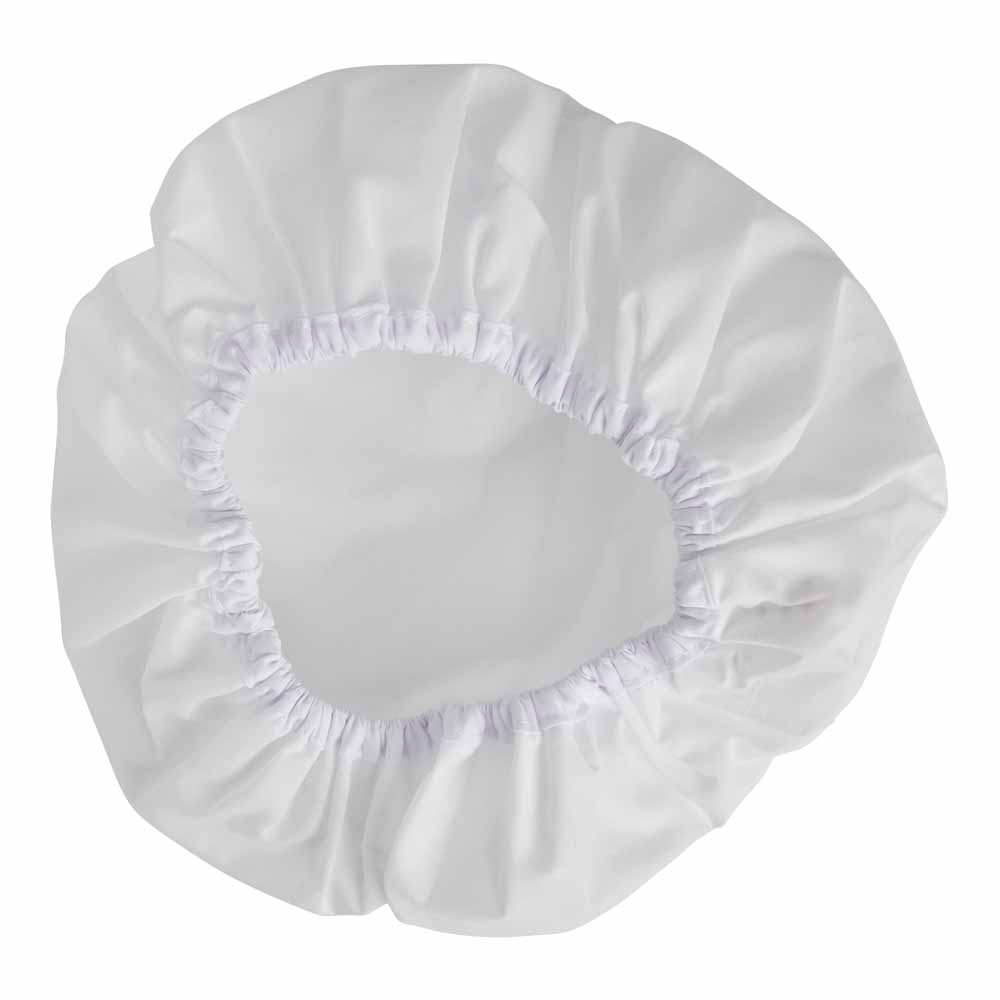 Wilko White Shower Cap Image 2