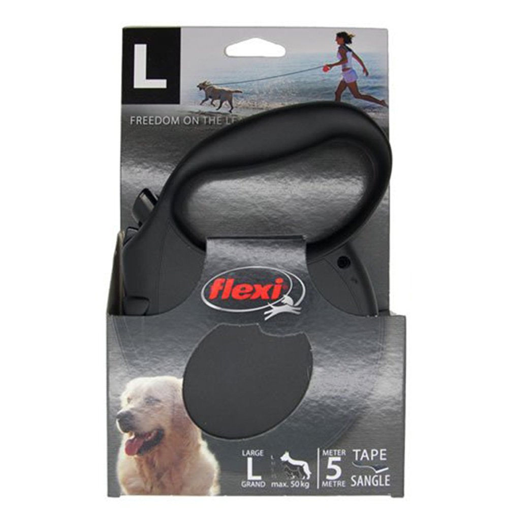 Single Flexi Large Dogs Retractable Tap Lead 5m in Assorted styles Image 2