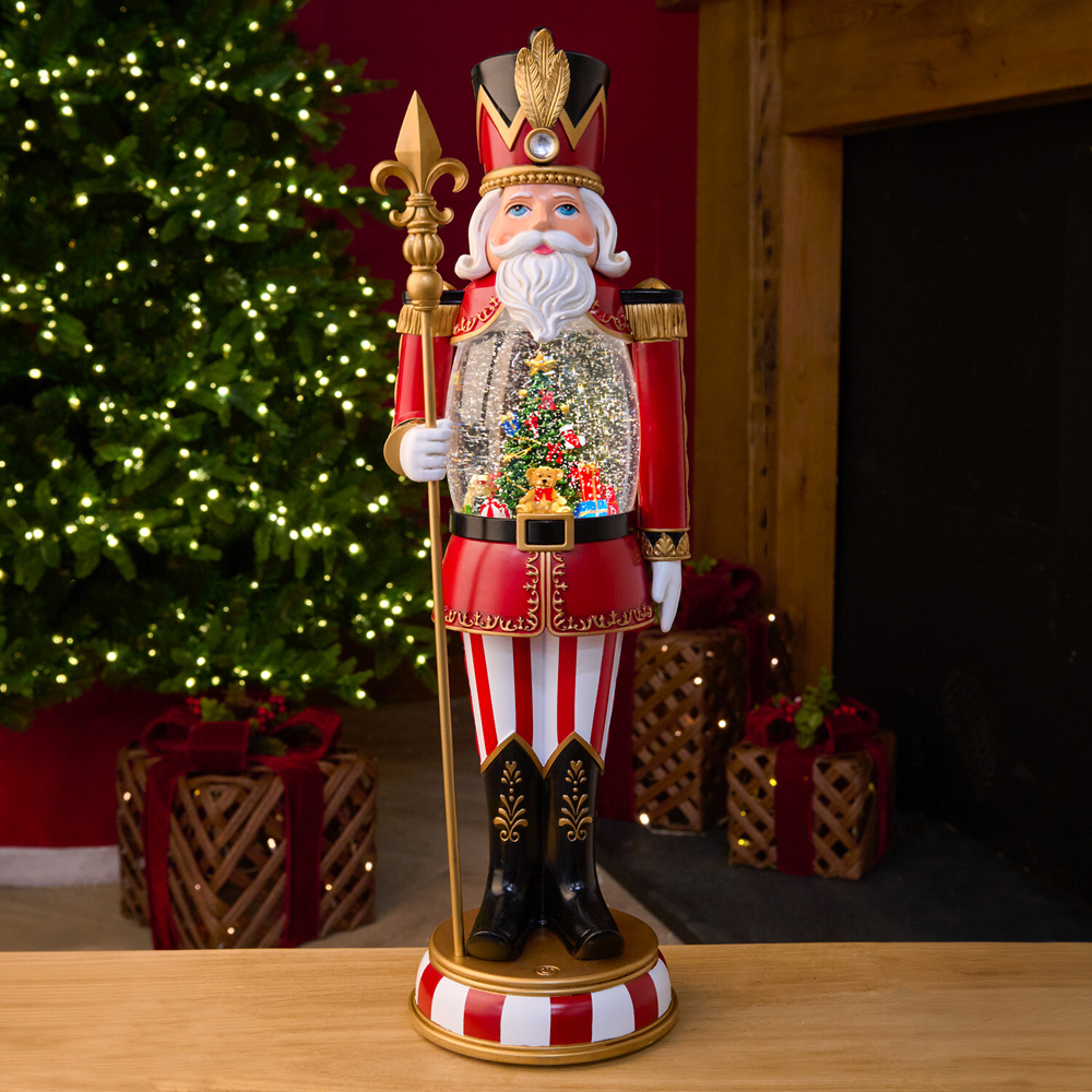 Christmas Nutcracker Glitter Spinner Image 2