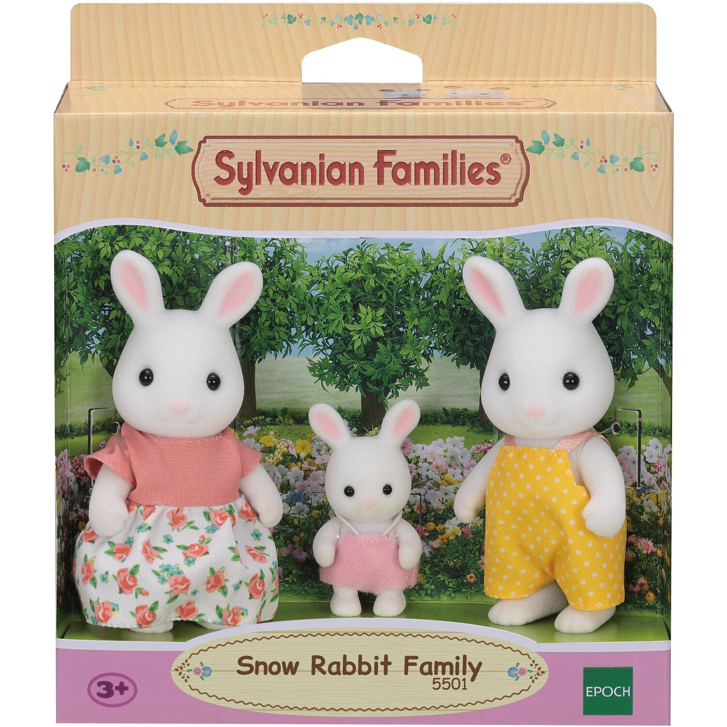 Snow Rabbit Family Image 1