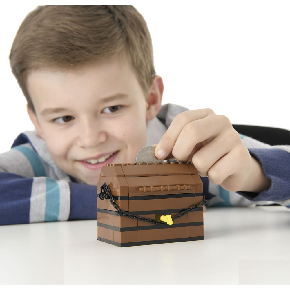 Wilko Blox Treasure Chest Money Box Wilko